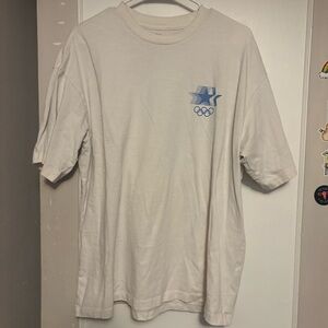 Cream Graphic T-Shirt